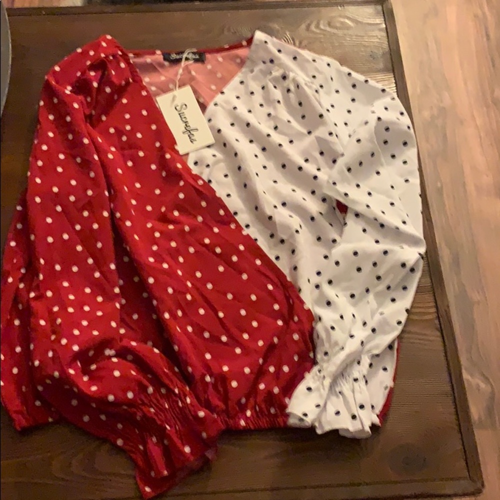 Red and white